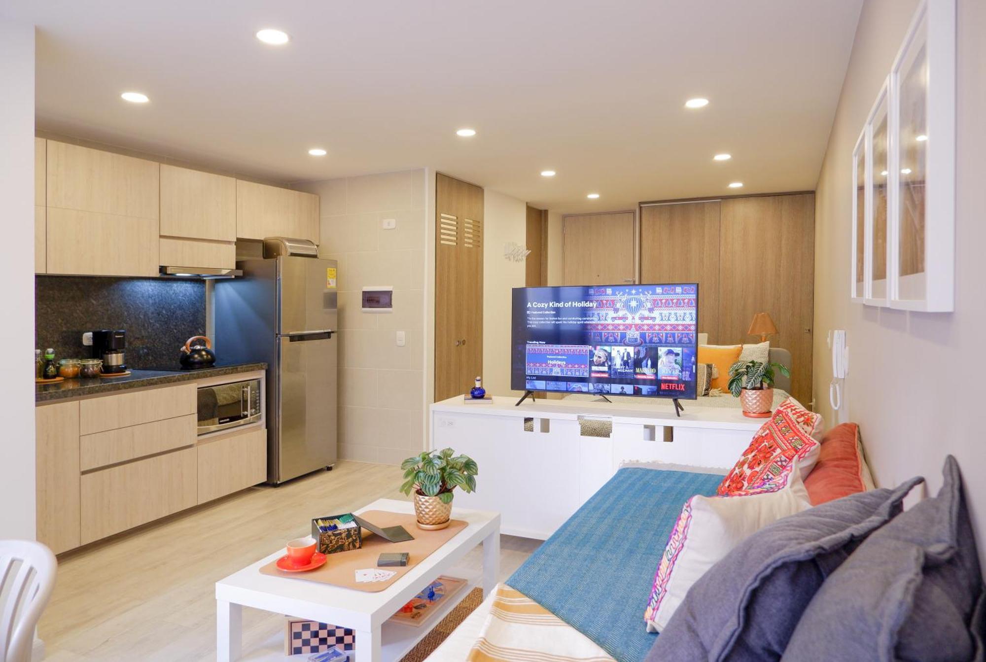 The Petit Flat - Bright & Stylish Near Unicentro * Bogota